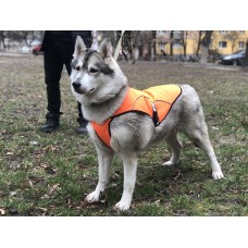 Накидка попона для собак Zoo-hunt середня помаранчева 1028 