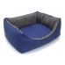Лежак для собак і котів Zoo-hunt Loft синій №1 300х400х180 мм