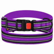 Нашийник для Собак BronzeDog Mesh з Пластиковою Пряжкою Фіолетовий S(50/1607/Т) Нашийник для Собак BronzeDog Mesh з Пластиковою Пряжкою Фіолетовий S(50/1607/Т)