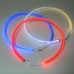 Нашийник для собак Zoo-hunt Light з підсвіткою 70см Червоний