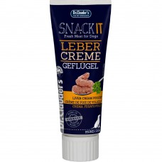 Ласощі для собак Dr.Clauder’s Snack IT Liver Cream Poultry for dogs 75 г 
