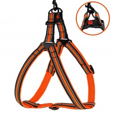 Шлея для Собак BronzeDog Mesh Стандарт Помаранчевий L(82204/Т) Шлея для Собак BronzeDog Mesh Стандарт Помаранчевий L(82204/Т)