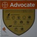 Краплі Bayer від бліх та кліщів для котів Advocate до 4 кг та тхорів 1 піпетка